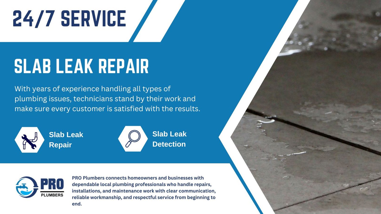 Slab Leak Repair in Westminster